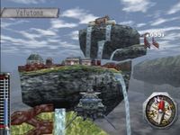 une photo d'Ã©cran de Skies of Arcadia Legends sur Nintendo Gamecube